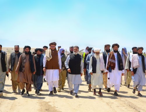 سفر هیئت بلندپایه ا.ا.ا جهت بازدید از جریان کار کانال بزرگ و ملی قوش‌تیپه